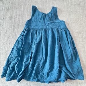 Alice + Ames Blue Cotton Muslin Dress PLAY* 7